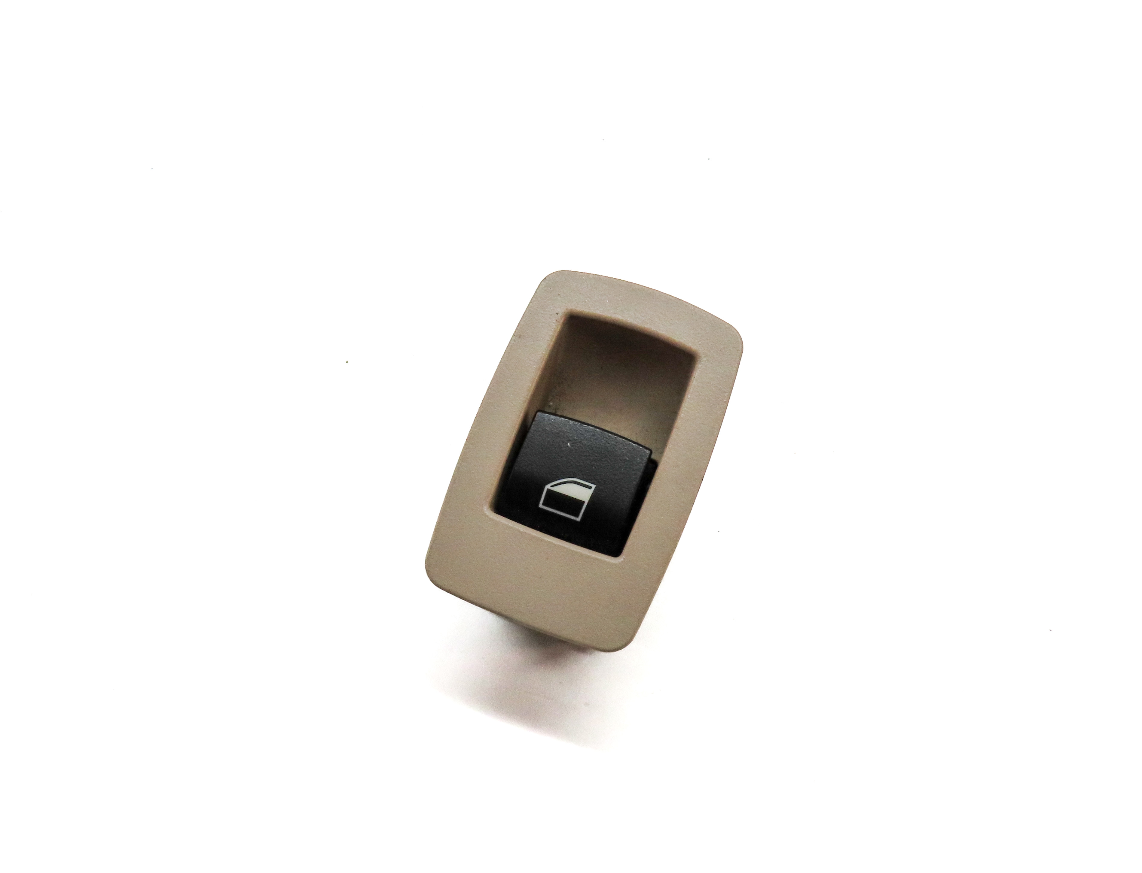 2011 BMW X3 (F25) FRONT RIGHT PASSENGER DOOR WINDOW SWITCH w/ TRIM (Beige) — exact item pictured